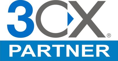 3CX Firmenlogo mit Zusatz Partner