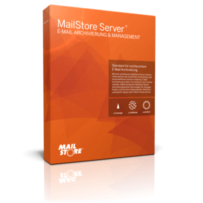 Foto der Mailstore Server Box