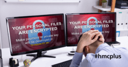 Verzweifelter Anwender vor durch Ransomware gesperrtem PC