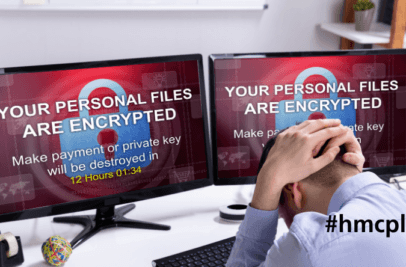 Verzweifelter Anwender vor durch Ransomware gesperrtem PC